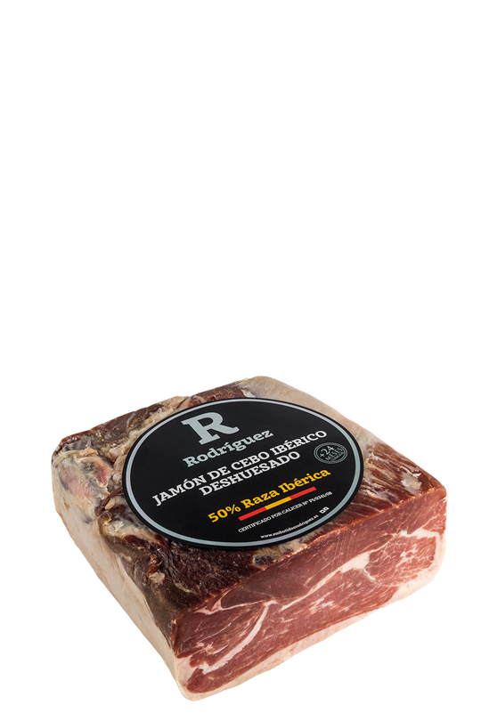 Jamón de cebo ibérico deshuesado
